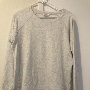 Tulip hem crew shirt.